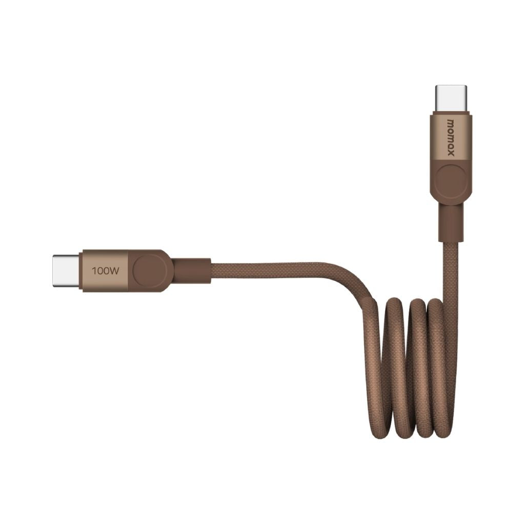 Momax Mag Link 100W USB-C To USB-C Magnetic Cable 1M