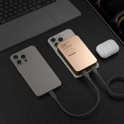 Momax Q.Mag X2 20000 mAh Gen2 Magsafe Wireless Power Bank