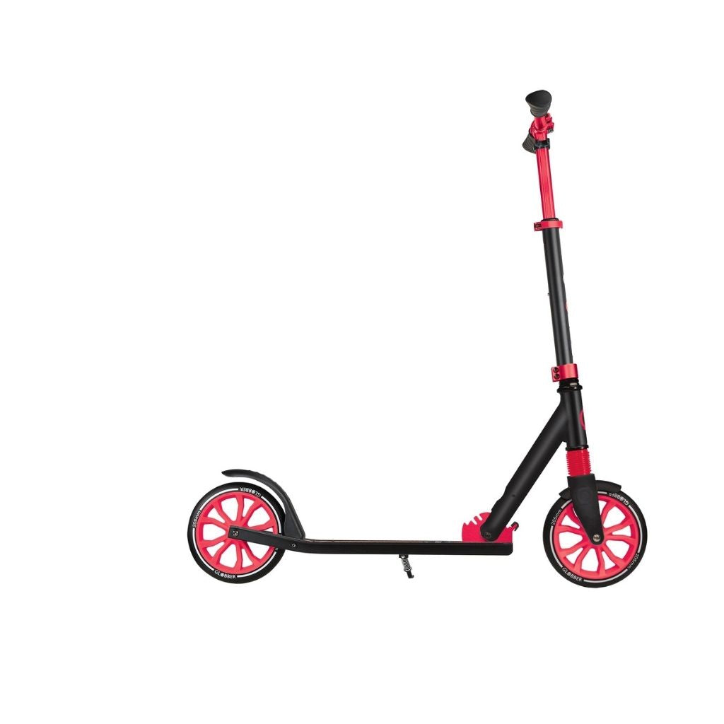NL 205: Big Wheel Scooter for Kids and Teens - Red/Black