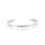Engraved Name Men's Bangle