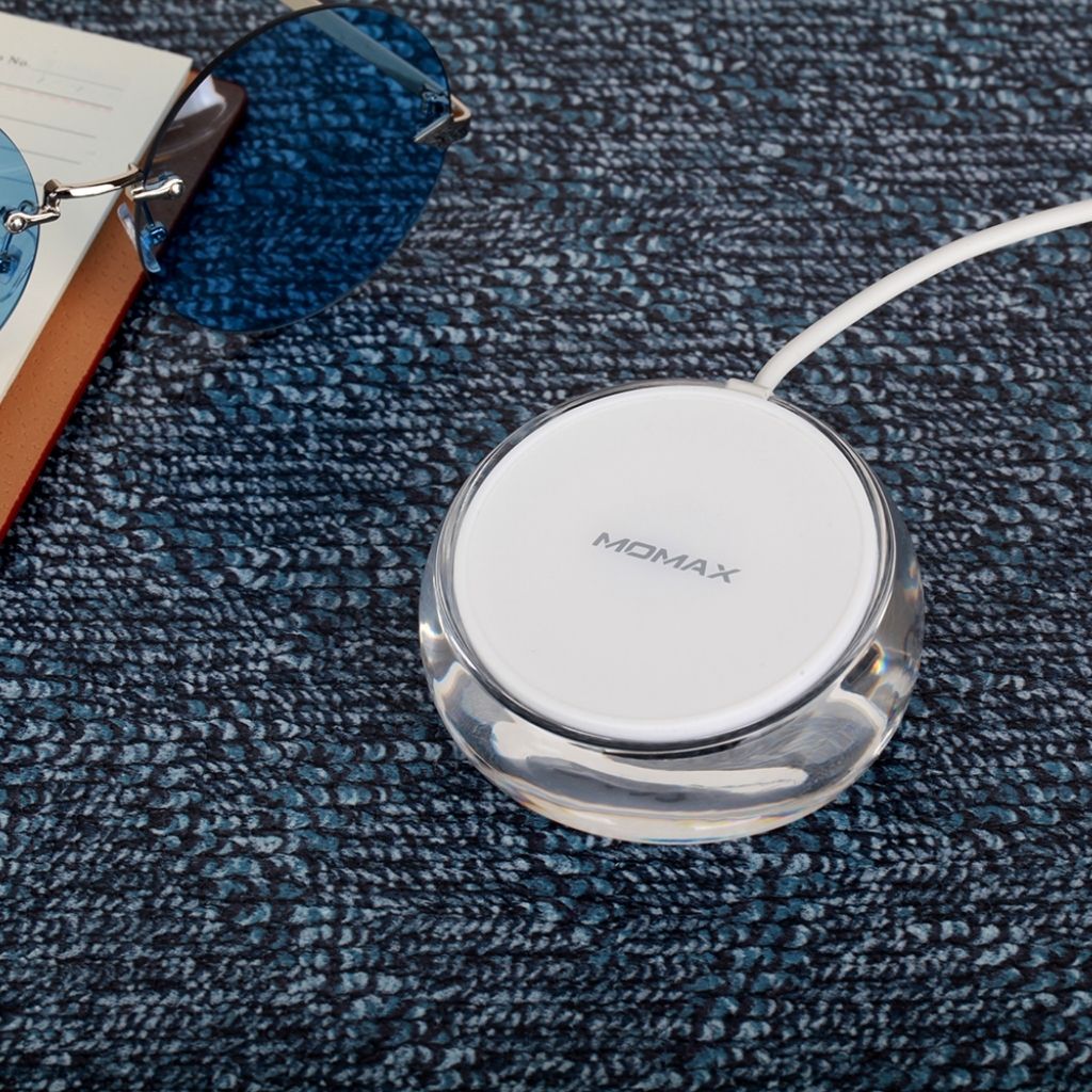 Momax Q.Dock Crystal Fast Wireless Charger