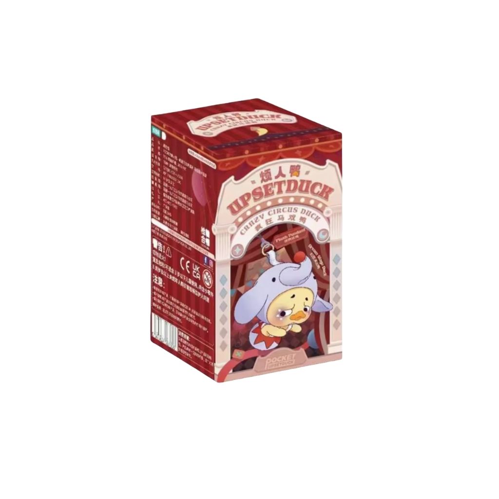 Upsetduck - Crazy Circus Duck Plush Keychain Blind Box