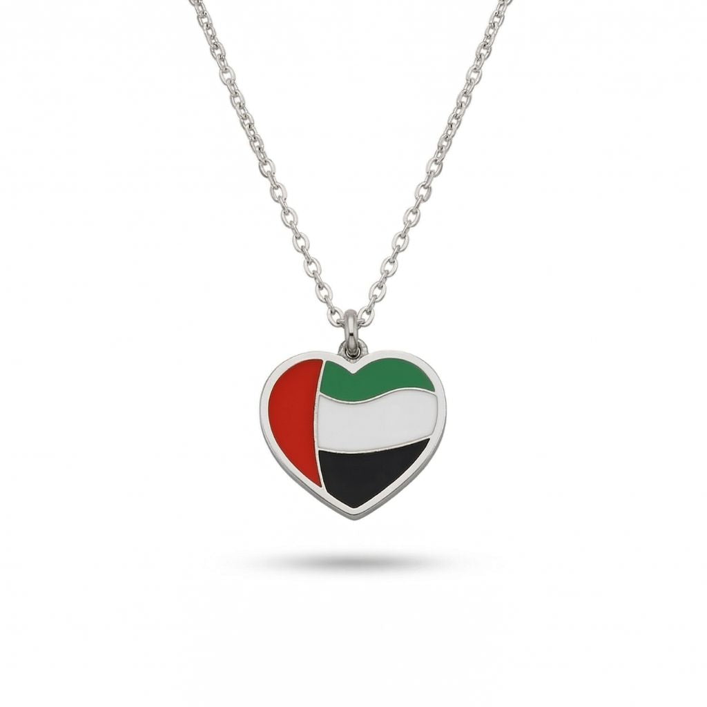 Love UAE Heart Necklace