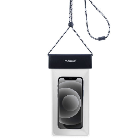 IPX8 Waterproof Phone Pouch - Triple-Sealed Design for 7-Inch Smartphones - Space Grey