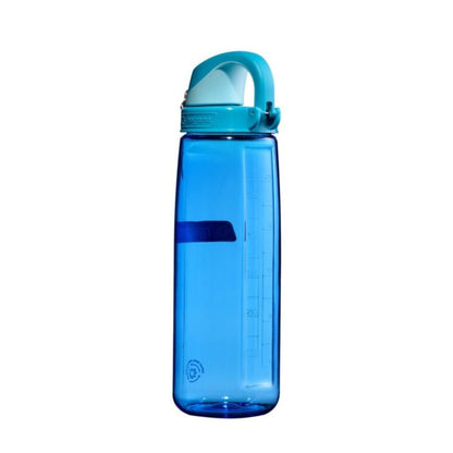 Nalgene Sustain 24oz On-The-Fly Tritan Bottle – Blue Aqua with Blue Aqua Cap