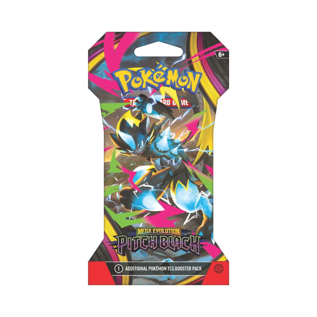 Pokémon TCG Mega Evolutions (ME-05) Pitch Black Sleeve Booster (Pack of 6)