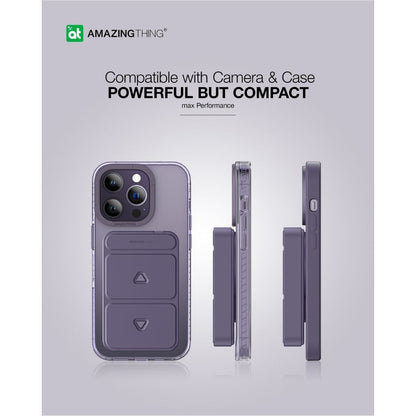 At Thunder Pro Mag Pd 10000 mAh Power Bank With Holder