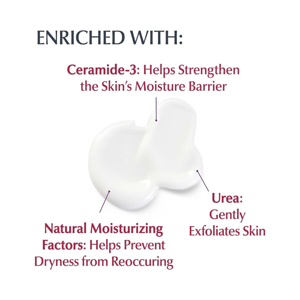 Product with text explaining its ingredients and benefits on a white background
