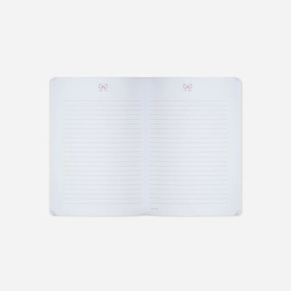 White planner with floral design and '2025' text on a white background