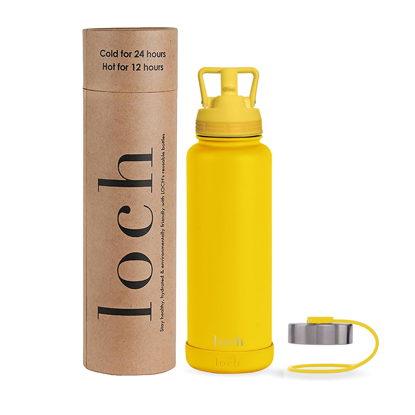 Monochrome Bottle - Sunrise Yellow 1,200ml (40 Oz)
