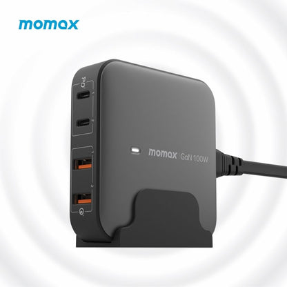 Momax Oneplug 100W 4 Port GaN Desktop Charger