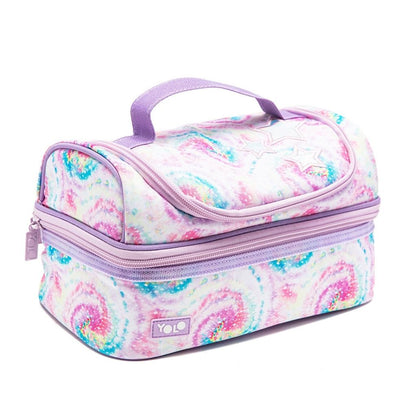 Yolo Tie Dye Double Decker Lunch Bag