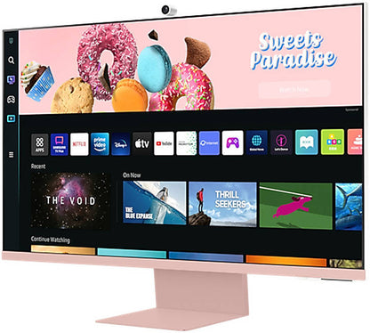 Smart Monitor - 32" LS32BM80P Flat, UHD, Smart TV, Camera, IoT Hub, Workspace, Apple Airplay