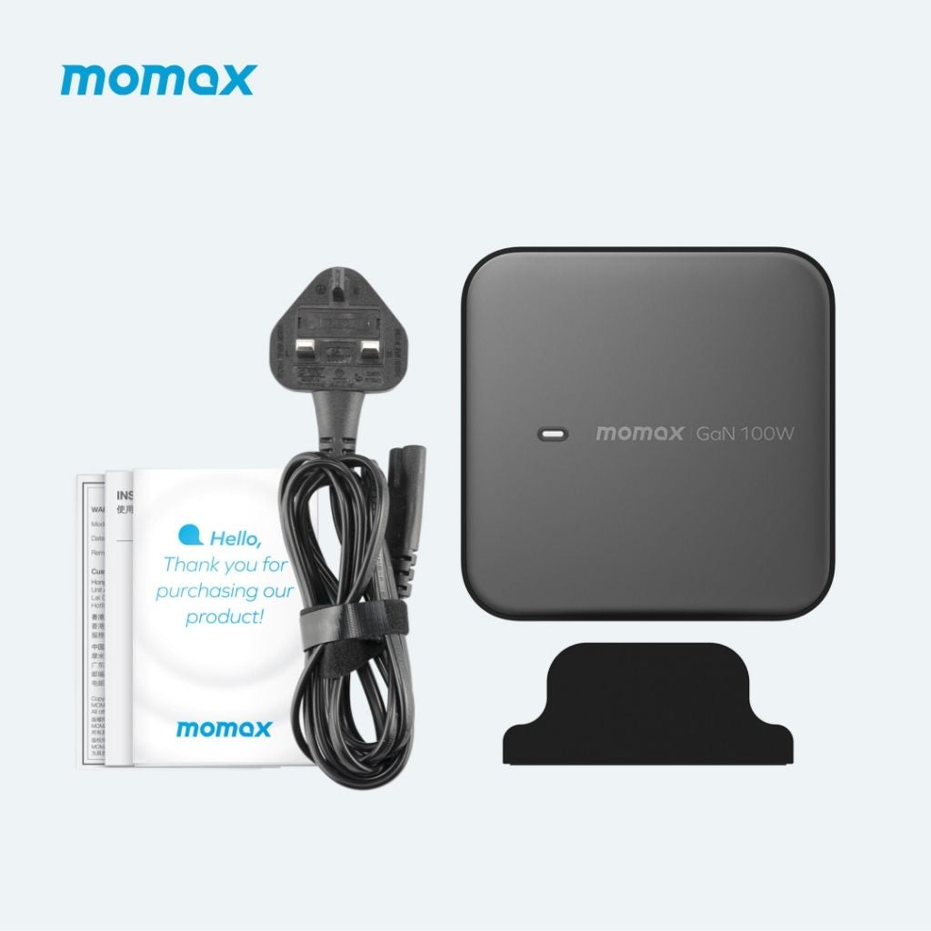 Momax Oneplug 100W 4 Port GaN Desktop Charger