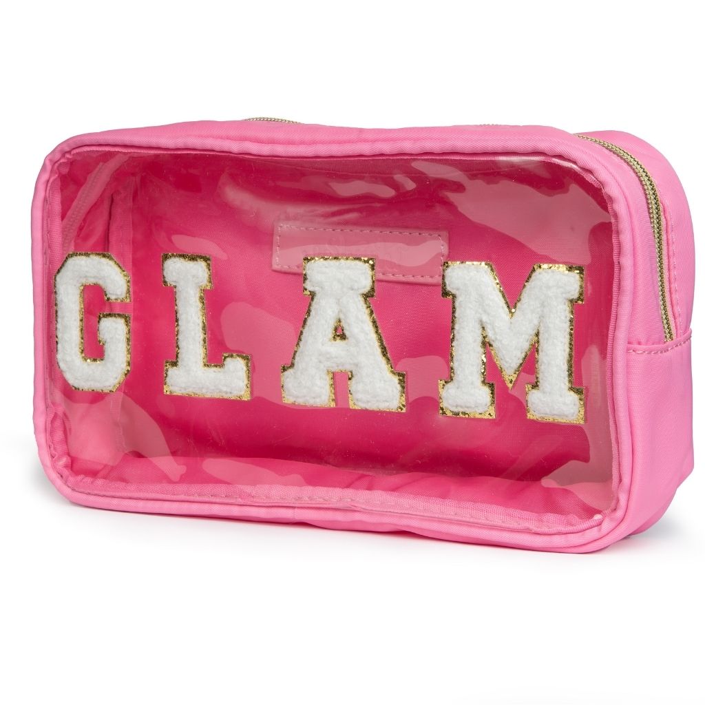 Shush! Glam Pouch in Pink