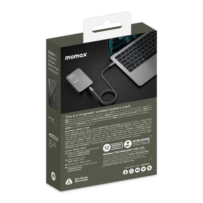 Momax Q.Mag X2 20000 mAh Gen2 Magsafe Wireless Power Bank