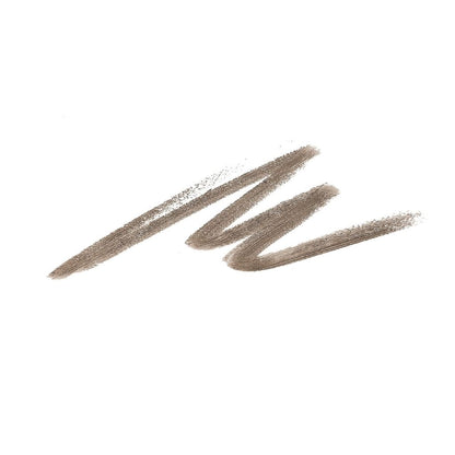 Eyebrow pencil with brown color on a white background