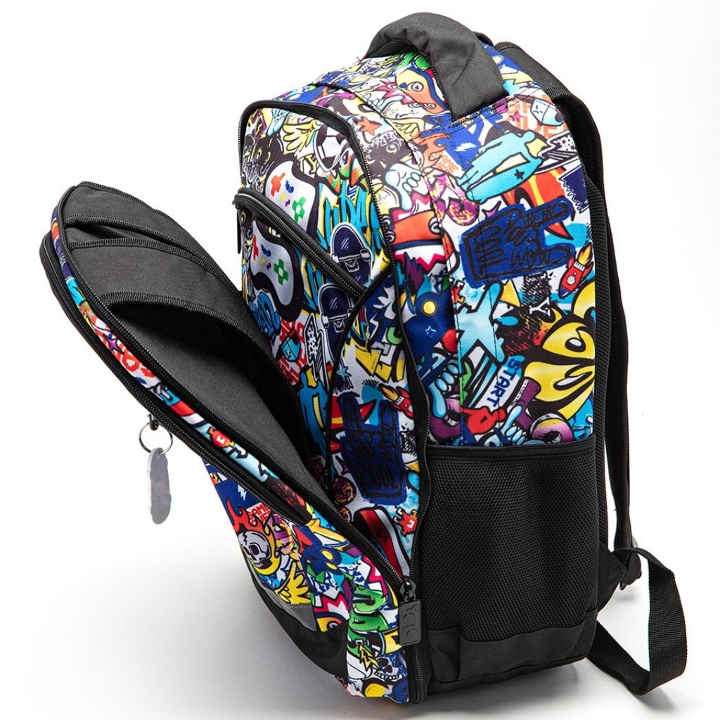 Yolo School Backpack 2 in 1 Graffiti