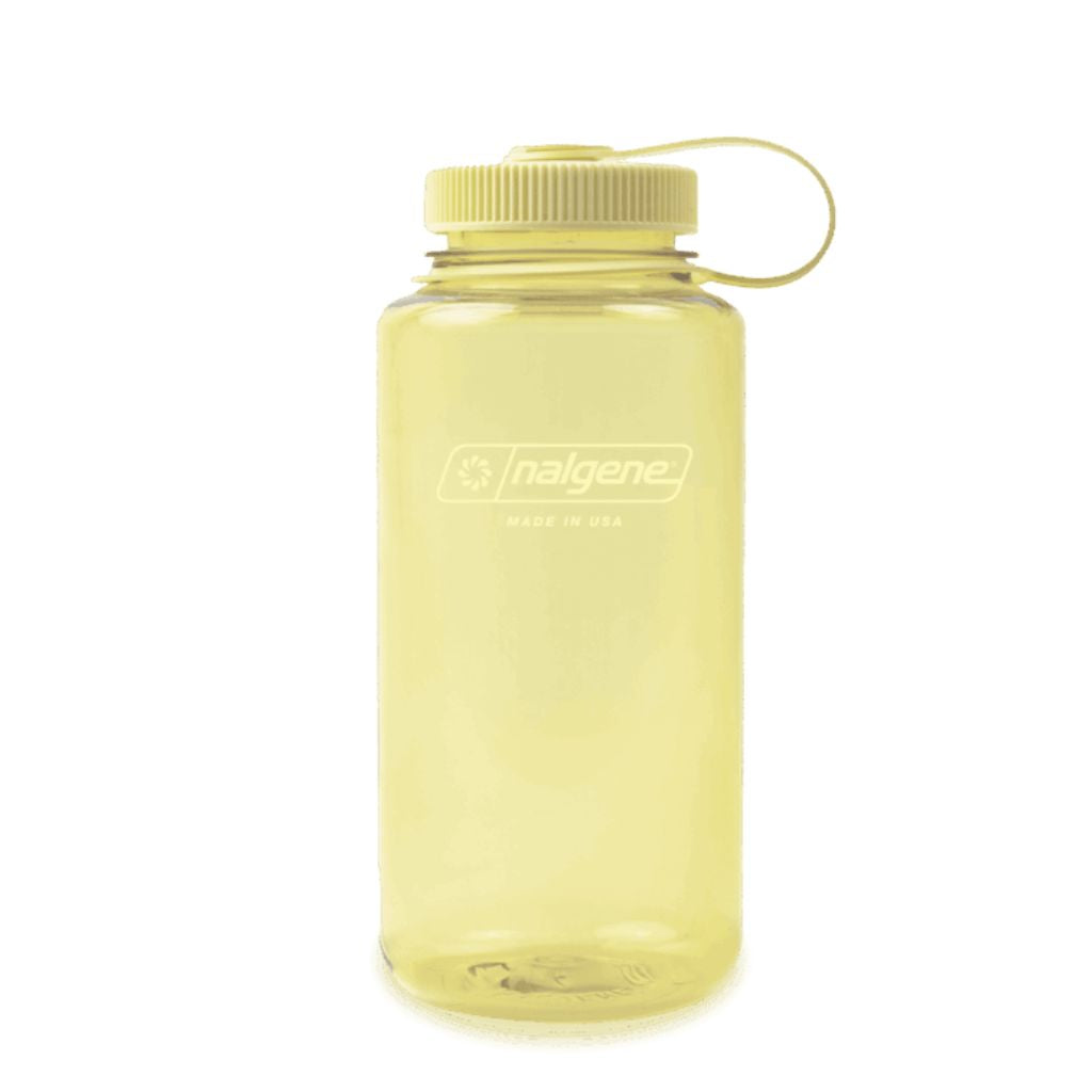 Nalgene Sustain Wide Mouth BPA-Free Leak-Proof Water Bottle - 32oz - Butter