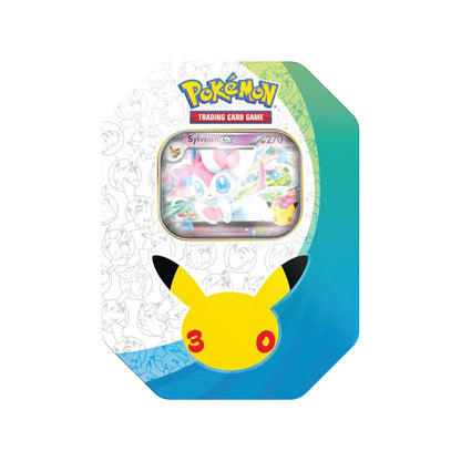 Pokemon TCG 30th Celebration Ex Tin 4107 Assortment