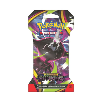 Pokémon TCG Mega Evolutions (ME-05) Pitch Black Sleeve Booster (Pack of 6)