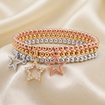 BFF Beaded Charm Bracelet