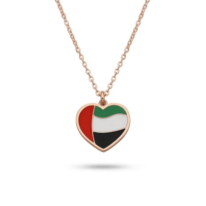 Love UAE Heart Necklace