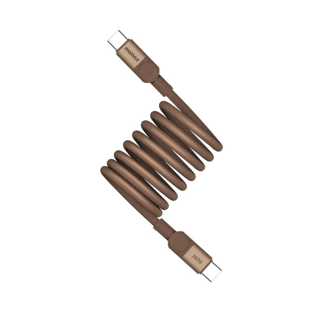 Momax Mag Link 60W USB-C To USB-C Magnetic Cable 2M