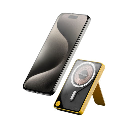 Momax Magnetic Wireless Power Bank 5000mAh with Stand and USB-C Fast Charging