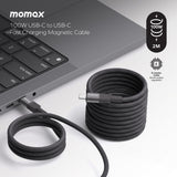 Momax Mag Link 100W USB-C To USB-C Magnetic Cable 2M