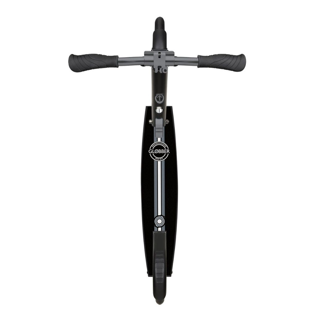 NL 205: Big Wheel Scooter for Kids and Teens - Grey/Black