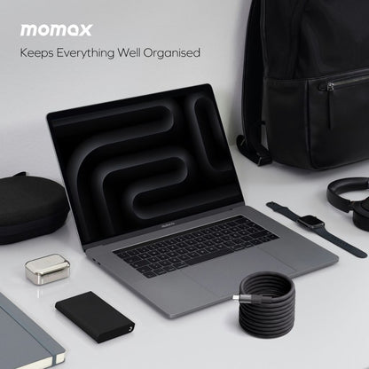 Momax Mag Link 60W USB-C To USB-C Magnetic Cable 2M