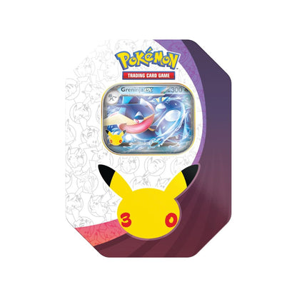 Pokemon TCG 30th Celebration Ex Tin 4107 Assortment