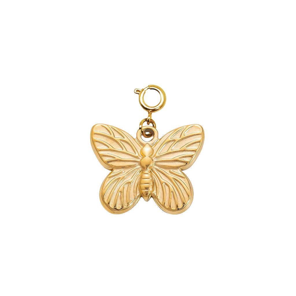 Gold Butterfly Charm