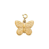 Gold Butterfly Charm