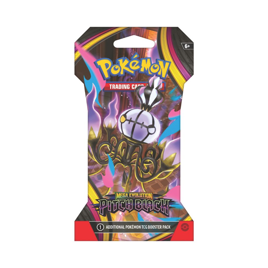 Pokémon TCG Mega Evolutions (ME-05) Pitch Black Sleeve Booster (Pack of 6)