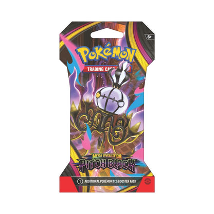 Pokémon TCG Mega Evolutions (ME-05) Pitch Black Sleeve Booster (Pack of 6)