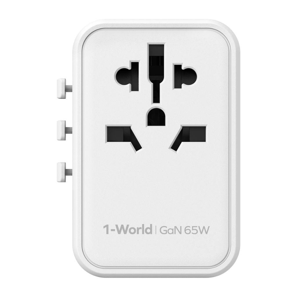 Momax 1World 65W GaN AC Travel Charger