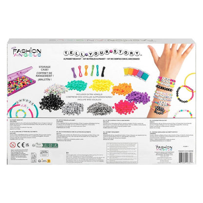 Fashion Angels Tell Your Story - 1500+ Alphabet Bead Jewellery Design Kit