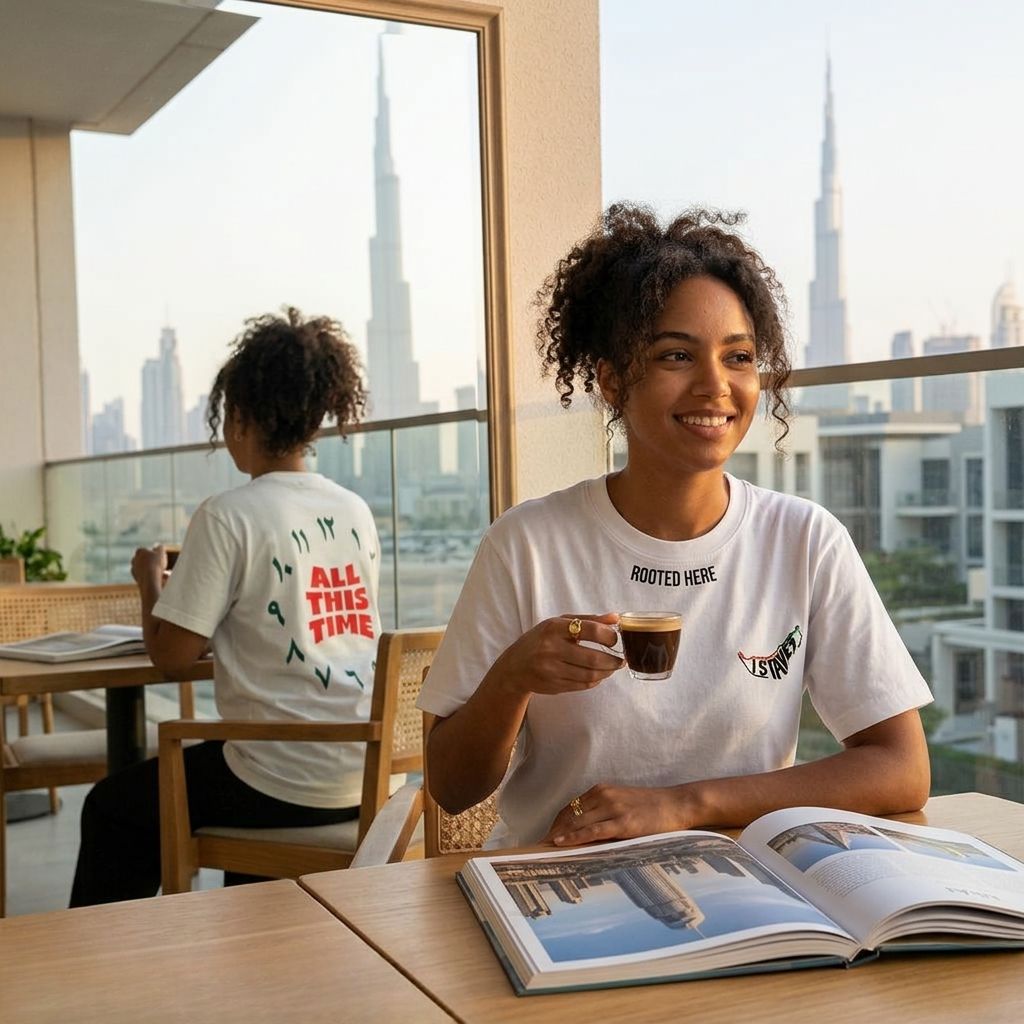 UAE I Stayed: All This Time - Dubai Edition T-shirt