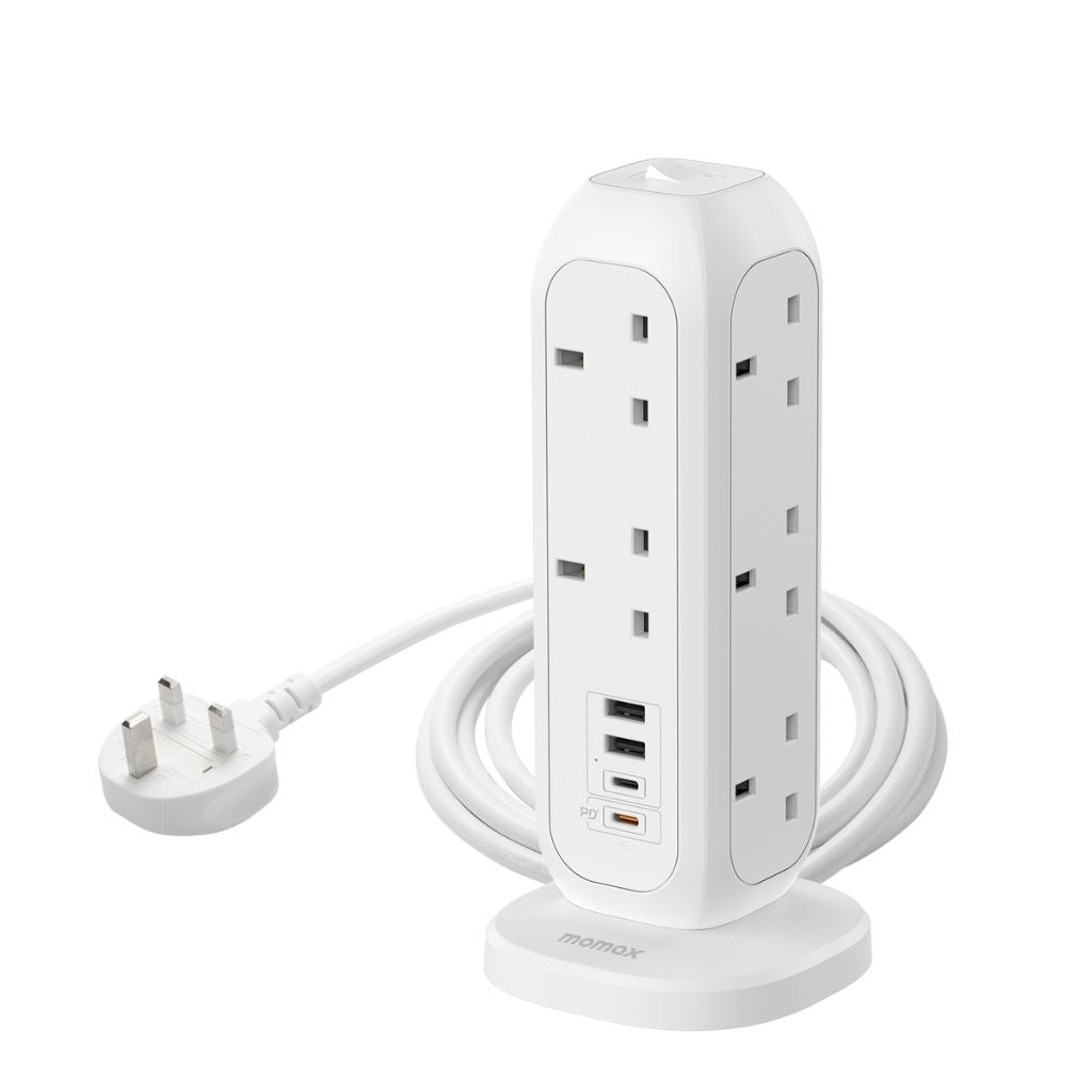Momax Oneplug 11-Outlet Power Strip With USB