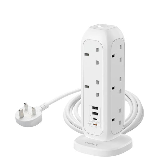 Momax Oneplug 11-Outlet Power Strip With USB