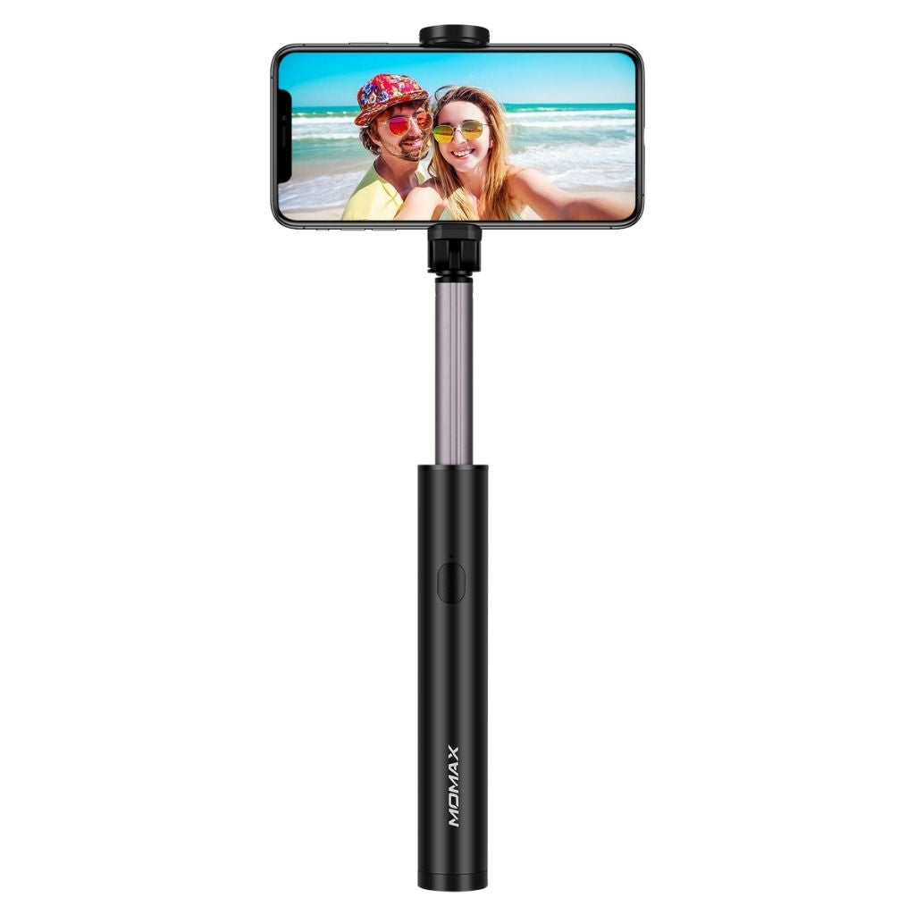 Momax Selfie Stick With Mini Led Fill Light