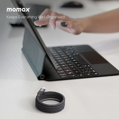 Momax Mag Link 240W USB-C To USB-C Magnetic Cable 2M