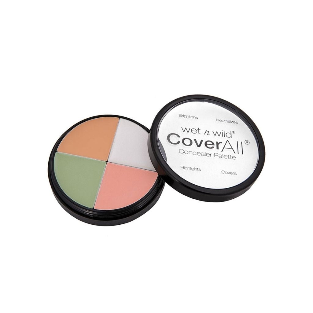 Wet n Wild CoverAll concealer palette on a white background