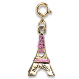 3D Gold Eiffel Tower Charm