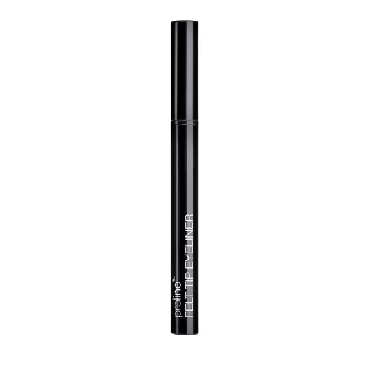 Black eyeliner pen on a white background