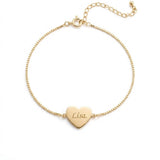 Heart Name Anklet