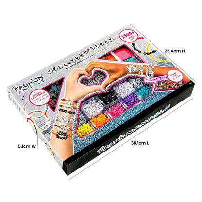 Fashion Angels Tell Your Story - 1500+ Alphabet Bead Jewellery Design Kit