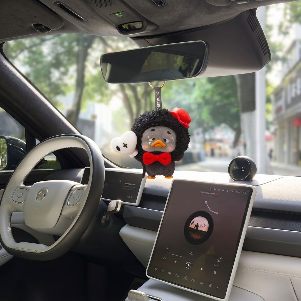 Upset Duck - Colourful Player Duck Plush Keychain Blind Box